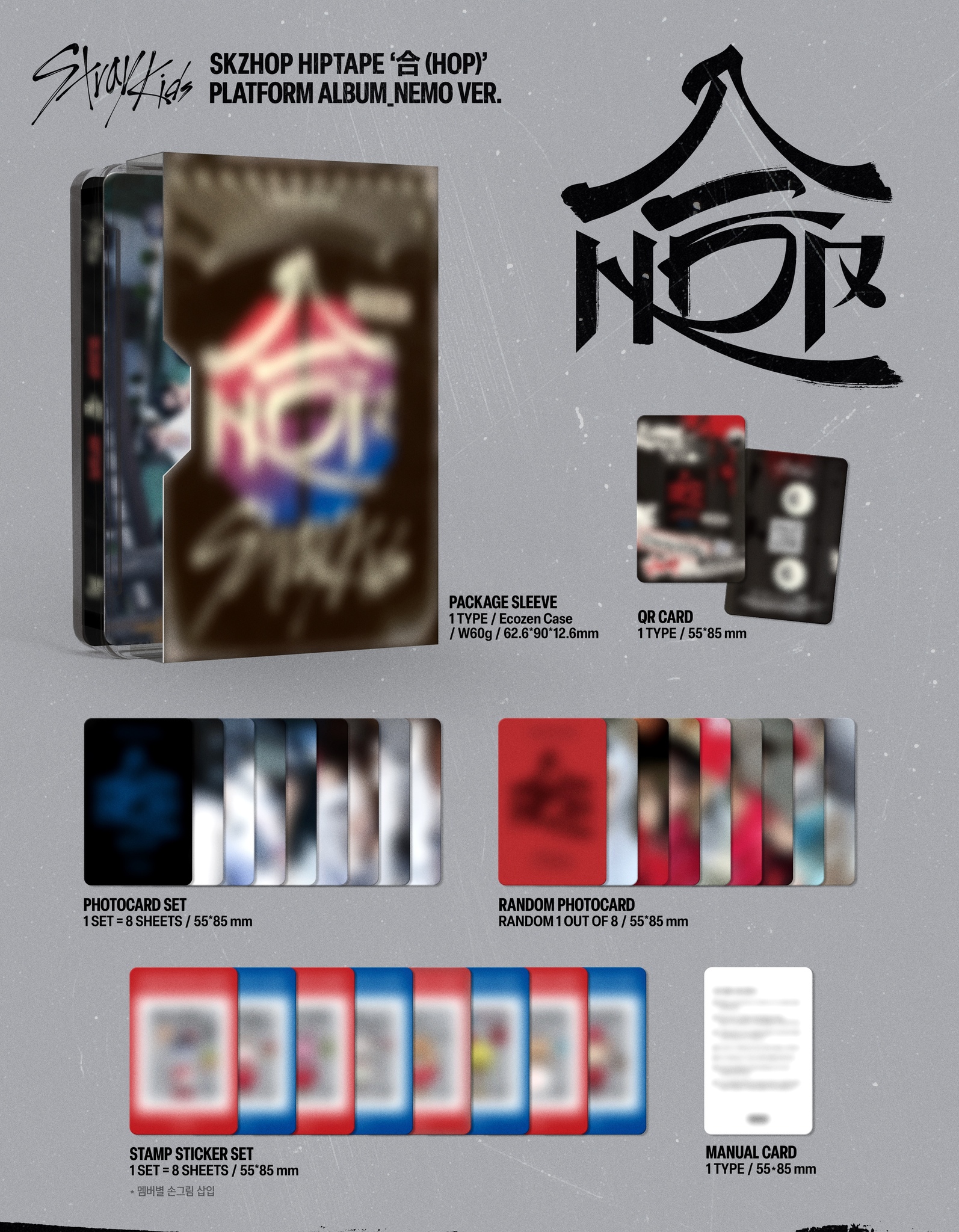 Stray Kids SKZHOP HIPTAPE HOP PLATFORM ALBUM stray-kids-skzhop-hiptape-hop-platform-album