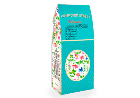 Травяной чай бодрящий "Крымский букет", 50г