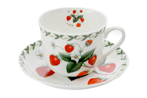 Чашка с блюдцем Земляника в подарочной упаковке Maxwell & Williams