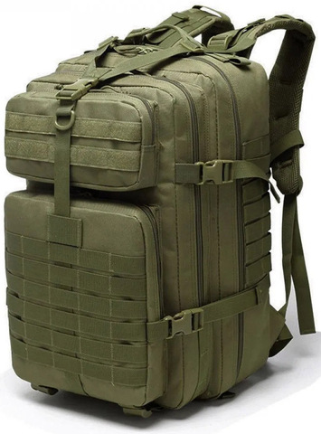 Картинка рюкзак тактический Skully TT-011 олива - 1