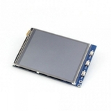 ACD17-RA104 Waveshare 3.2" резистивный сенсорный дисплей без корпуса, 320*240 IPS матрица, вход SPI, питание по USB, для Raspberry Pi 3 (WS9201)