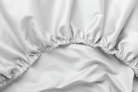 Простыня на резинке 200х200x40 German Grass Ash grey Allure серая