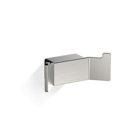 Decor Walther 0650477 Decor Walther  CONTRACT HAK2 Крючок двойной, цвет матовое pvd покрытие из нержавеющей стали