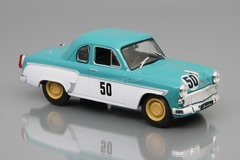 Moskvich-407 Coupe racing sports car 1:43 DeAgostini Auto Legends USSR #231