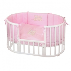 Комплект в кроватку Nuovita "Leprotti", 6 предметов. (beige / бежевый)