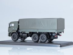 KAMAZ-43118 flatbed with awning khaki 1:43 Start Scale Models (SSM)