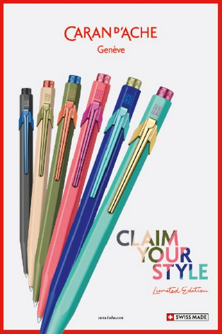 Caran d`Ache 849 Claim Your Style LE Turquoise