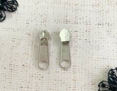 Бегунок спираль, галантерейный Т8, никель