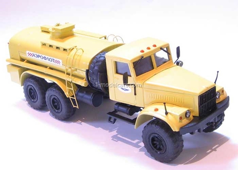 KRAZ-255 fuel tanker Aeroflot Agat Mossar Tantal 1:43