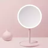 Настольное зеркало для макияжа с подсветкой Mirrorlight A1 (Розовое)