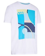 Теннисная футболка Australian Open T-Shirt Poster Print - white