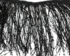 Тесьма текстиль бахрома пайетка, ш. 20 см