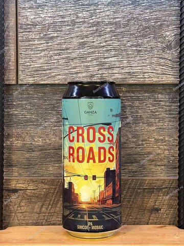 Ganza IPA Cross Roads 0,45 л. ж/б