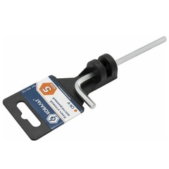 Ключ угловой шестигранный КОБАЛЬТ 5 мм Cr-V (1 шт.) подвес (649-776)