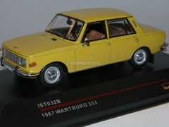 Wartburg 353 yellow 1968 IST032B IST Models 1:43