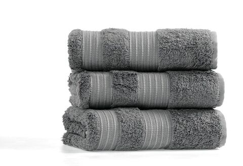 Полотенце 100x180 L'appartement London dark gray темно-серый