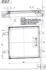 Люк 500*500 чертеж 343/7 лист 19