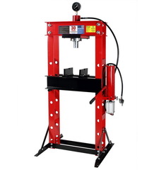 Пресс гидравлический ручной 30Т MS04130a напольный с пневмоприводом