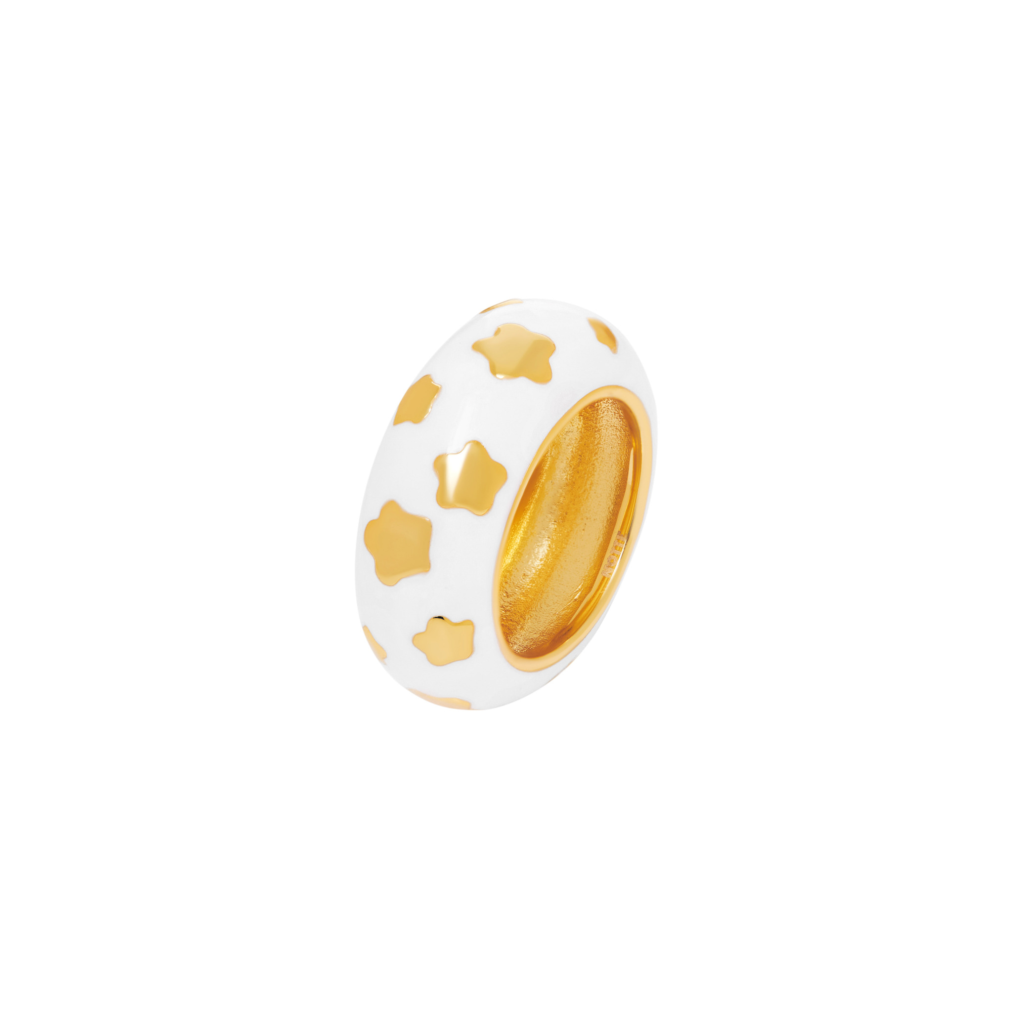 NOTTE Кольцо Candied Bloom Bloom Chunky Ring - White