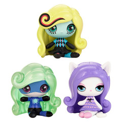 Минис Набор из 3-х фигурок: Твайла Супергерой, Катрин де Мяу Пижамная, Лагуна Цирковая