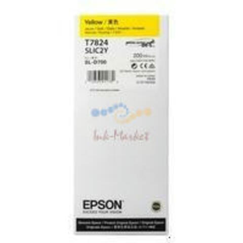Картридж Epson T7824 желтый для минифотолаборатории SureLab SL-D700 C13T782400