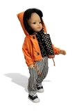 Костюм с курткой - На кукле. Одежда для кукол, пупсов и мягких игрушек.