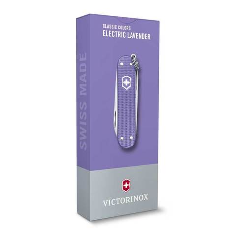 Нож-брелок Victorinox Classic Alox Colors, Electric Lavender (0.6221.223G)