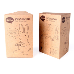 Диспенсер для скотча bunny, черный
