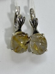 Перси (серьги из серебра)