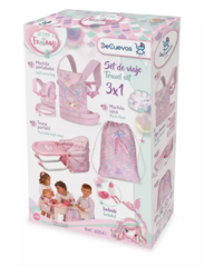 DeCuevas Набор для путешествий для кукол 3 в 1 в наборе с аксессуарами, серия Фантазия океана (60041)