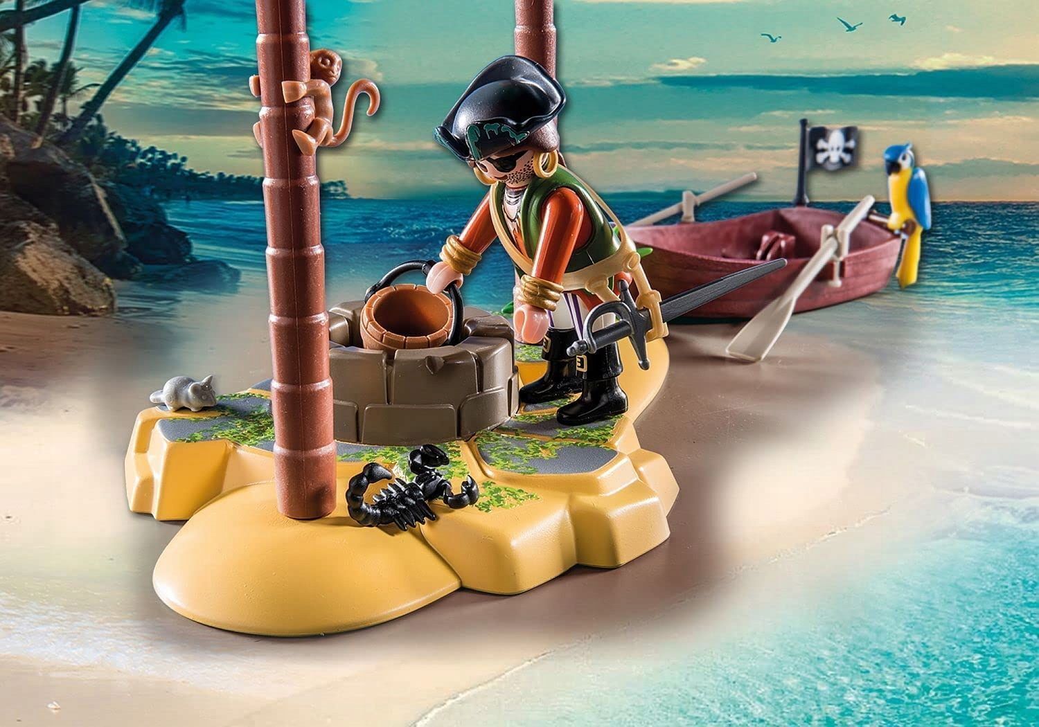 Конструктор Playmobil Pirates Пиратский остров сокровищ со скелетом 70962  купить в Москве | Доставка по России.