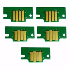 Комплект чипов для Canon TM-200 / TM-300. 5 чипов PFI-120 (CMYK/MK)