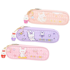 Пенал-косметичка Basir без наполнения, 23*7,5*6 см, серия "Зайчик", ассорти