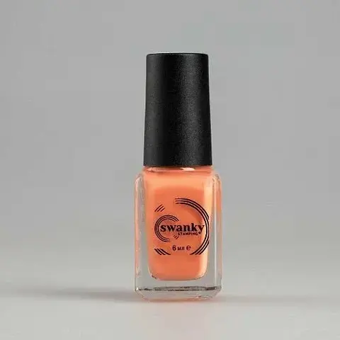 Лак для стемпинга Swanky Stamping S064 коралл 6мл