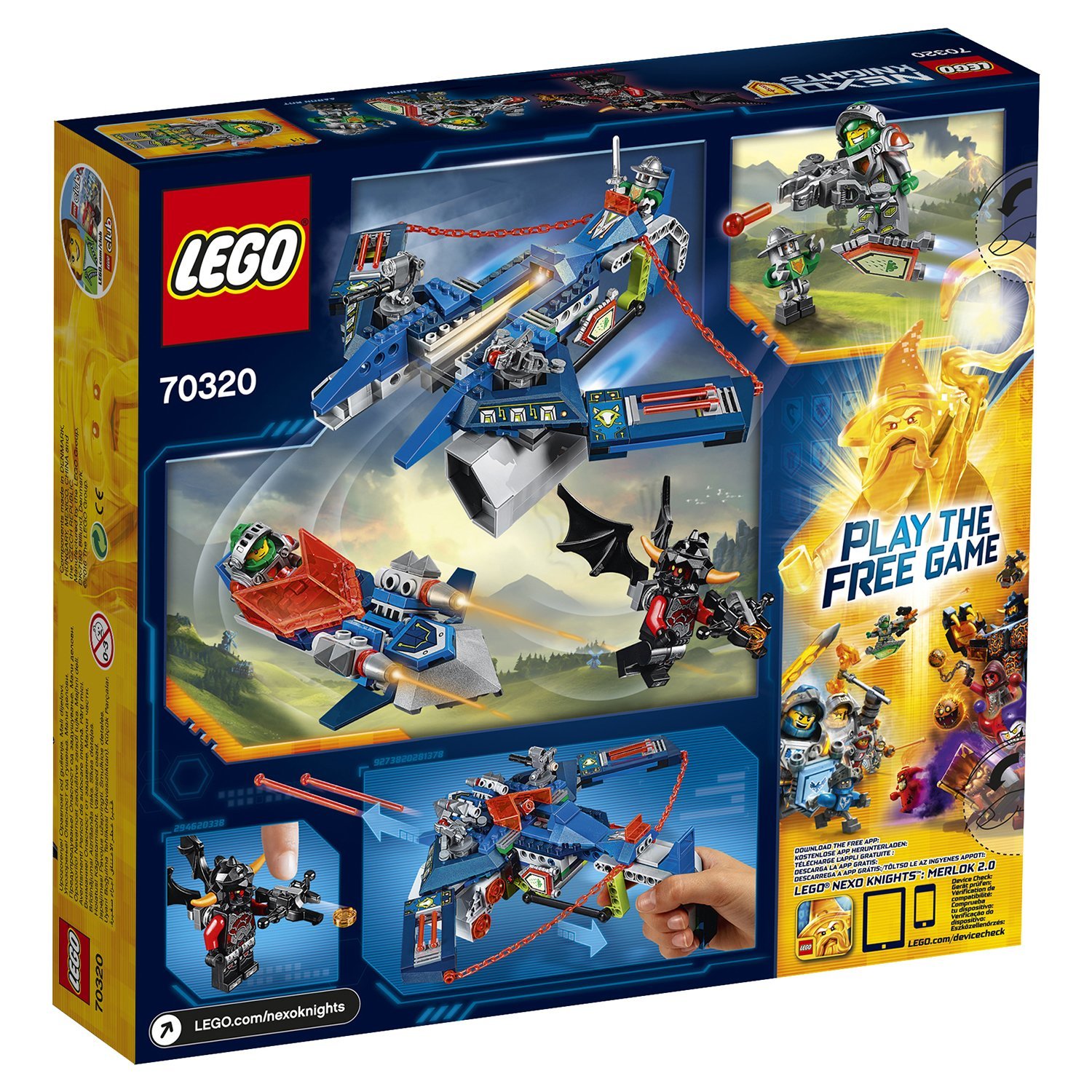 LEGO Nexo Knights: Аэроарбалет Аарона 70320 - Купить По Выгодной.