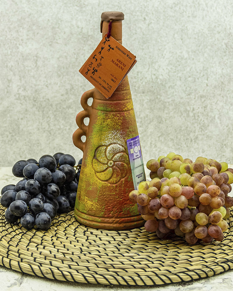 Вино Maran Winery Арени Марани Красное Сухое в Кувшине 2017 г.у. 14% 0,5 л.