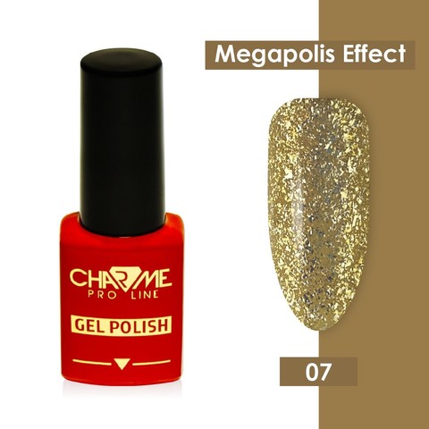 Гель-лак 07 - Дубай Megapolis Effect Charme 10мл