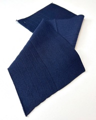 Подвяз из смесовой шерсти , цвет: тёмно-синий, размер: 16,5 х 50 см