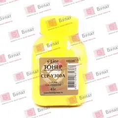 Тонер БУЛАТ s-Line CLP-Y300A для Samsung CLP-300 (Жёлтый, банка 45 г)