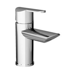 Cezares GARDA-BSM1-01-Cr GARDA-BSM1-01-Cr Смеситель на биде однорыч c донным клапаном, исполнение хром, ручки хромированные фото