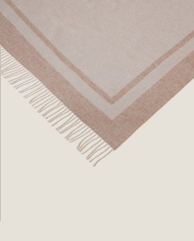 Плед 130х170 Frati Home Country Cammello бежевый