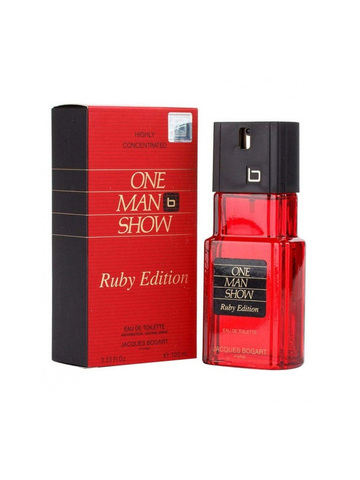 JACQUES BOGART ONE MAN SHOW Ruby Edition men 100ml edt