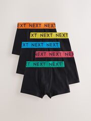 Трусы для мальчика Next AA9-669, 5 шт., Черный