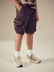 Шорты карго для мальчика Next AC6-425, Темно-серый