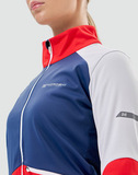 Элитный лыжный костюм Nordski Pro 2.0 White/Red/Blue W женский