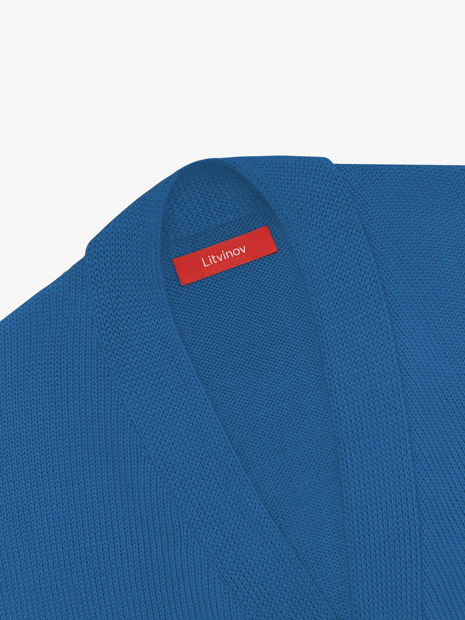 Кардиган с пуговицами из экохлопка