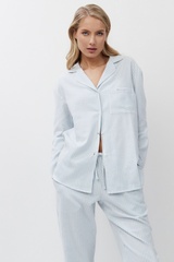 Пижама женская со штанами ARUELLE BROOKE | Светло-голубой