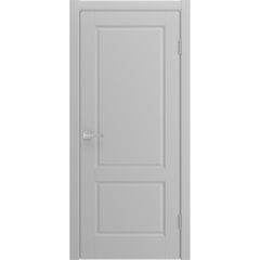 Межкомнатная дверь Патриция светло-серая эмаль глухая