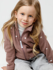 куртка  для девочки  ФЛ 34025-1/н/45 ГР