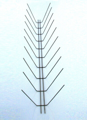 Металлические противоприсадные шипы 